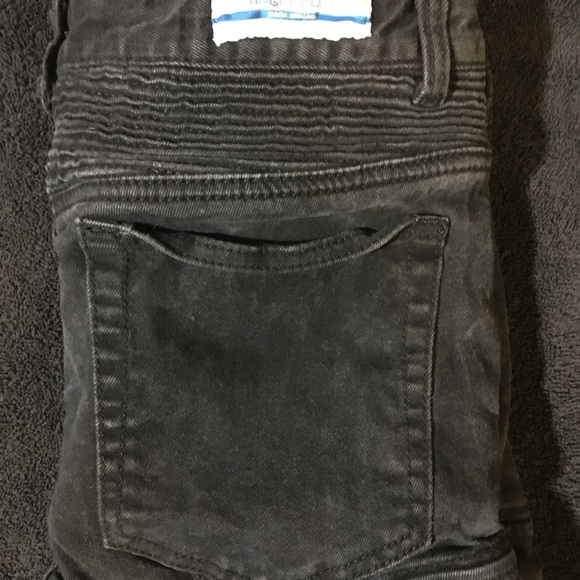 Biker jeans size 30 maybe 31 - Picture 4 of 5